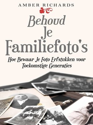 cover image of Behoud Je Familiefoto's